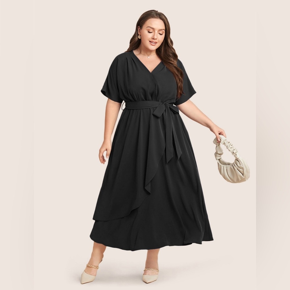 Bloom Chic‎ Size 22/24W Faux Wrap Dress